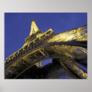 Suche nach paris eiffelturm poster Abend
