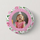 Recherche de feuillage badges Fleurs roses