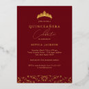 Recherche de tiara or invitations Quinceanera