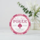 Recherche de jeton de poker invitations Rose