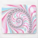 Recherche de spirale bleue tapis souris Rose