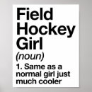 Suche nach mädchen hockey poster Hockeyspieler
