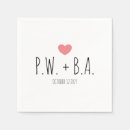 Recherche de coeur mignon serviettes Minimaliste