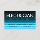 Recherche de bleu électrique cartes visite Électriciens