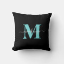 Recherche de noir et bleu coussins Girly