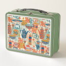 Recherche de vintage boîtes à lunch Rouge