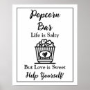 Suche nach popcorn poster Schwarz weiß