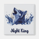 Recherche de lune de loup magnets Hurler