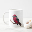 Recherche de petit oiseau rouge tasses Nature