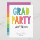 Recherche de colorful graduation invitations Gras