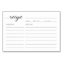 Recherche de recettes cartes Minimaliste