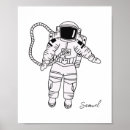 Recherche de cosmonautes posters Pour enfants