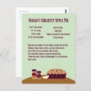 Recherche de tarte pommes cartes postales Recette