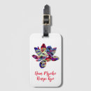 Recherche de papillon jaune bagages étiquettes Rouge