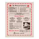 Recherche de menu restaurant posters Café