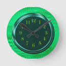 Recherche de vert néon horloges Moderne