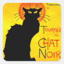 Suche nach le chat noir aufkleber Französisch