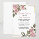 Recherche de peony bridal shower invitations Vintage