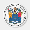 Recherche de drapeau de jersey magnets État