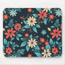 Recherche de belles fleurs tapis souris Motif