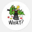 Suche nach katzen humor aufkleber Weihnachtsmann