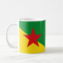 Recherche de la guyane tasses Drapeau