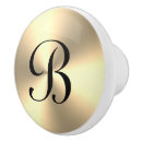 Recherche de métal boutons et poignées de porte Monogramme