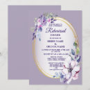 Suche nach blumenaquarelle einladungen Lila