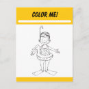Recherche de crayons cartes postales Coloration