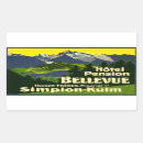 Recherche de pensionné autocollants Vintage