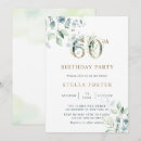 Recherche de botanical anniversaire invitations Élégant