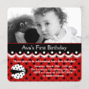 Recherche de rouge de coccinelle anniversaire invitations Pour tous