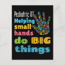 Recherche de ergothérapie cartes postales Pédiatrique