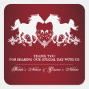 Recherche de silhouette cheval autocollants Blanc