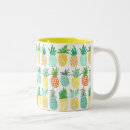 Recherche de motif tropical tasses Élégant