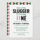 Recherche de little slugger invitations Garçon