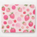 Recherche de fraise tapis souris Girly