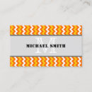 Recherche de zigzag jaune cartes visite Moderne