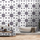 Recherche de lilas et blanc art Moderne