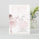 Recherche de ballet invitations D'anniversaire de ballerine
