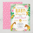 Suche nach dschungeltiere einladungen Babydusche