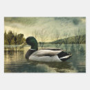 Recherche de carte postale papier cadeau Canard colvert