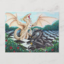 Suche nach schwarzer drache postkarten Weiß
