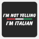 Recherche de fierté italienne autocollants Racines italiennes
