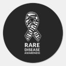 Recherche de maladies rares autocollants Zèbre