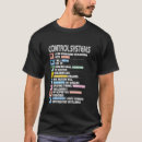 Recherche de ingénieur de contrôle tshirts Systèmes
