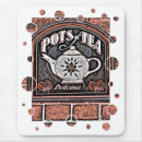 Suche nach nahrung und getränk mousepads Teekanne