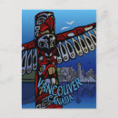 Recherche de poteau de totem cartes postales Vancouver