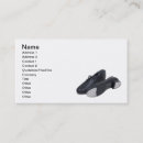 Recherche de art de chaussure cartes visite Danse