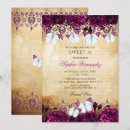 Recherche de papillon vintage invitations Floral